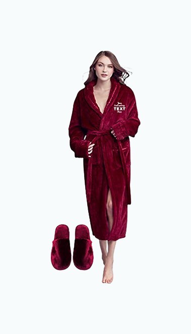 Monogrammed Women’s Robe