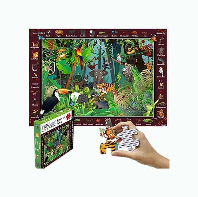 Rainforest 100-Piece Puzzle