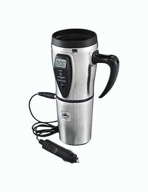 Heated Smart Travel Mug with Temperature Control