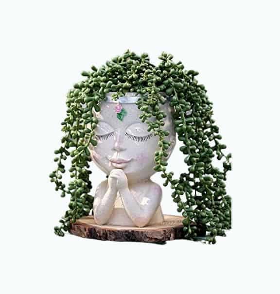 Face Flower Planter