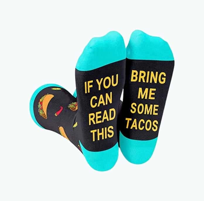 Taco Novelty Socks