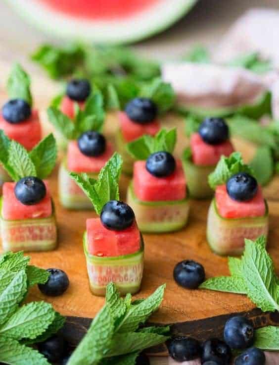 12 | WATERMELON CANAPES