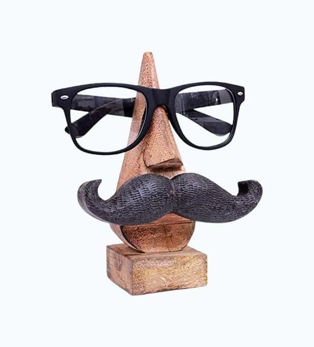 Wooden Eyeglass Holder