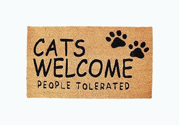 Cats Welcome Doormat