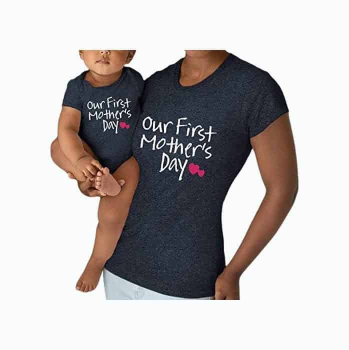 First Mother’s Day Matching Outfits