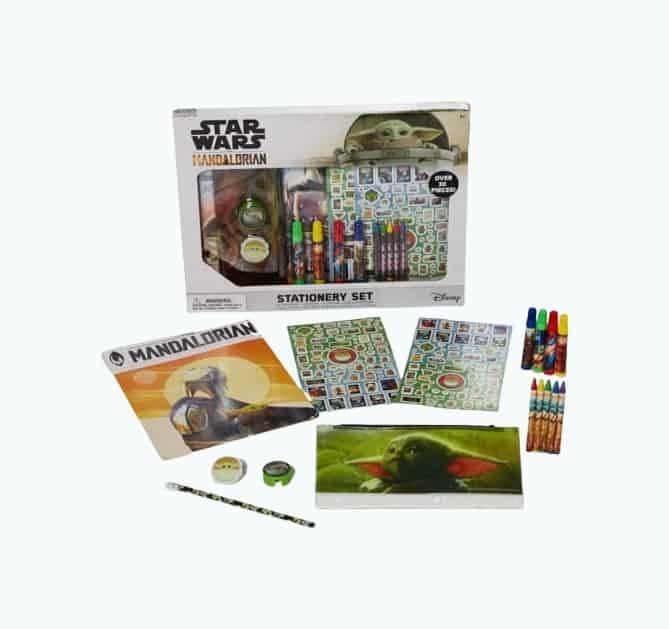 Baby Yoda Coloring Set