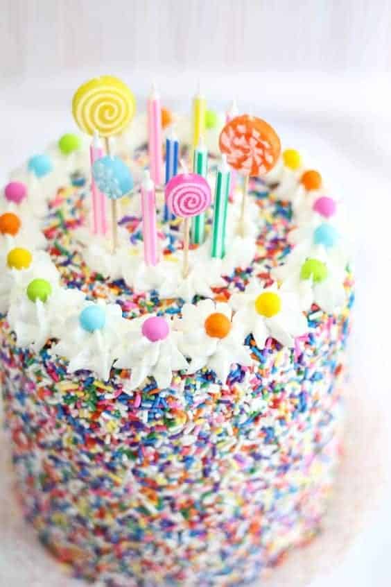 26 | CANDY INSPIRED BIRTHDAY CAKE