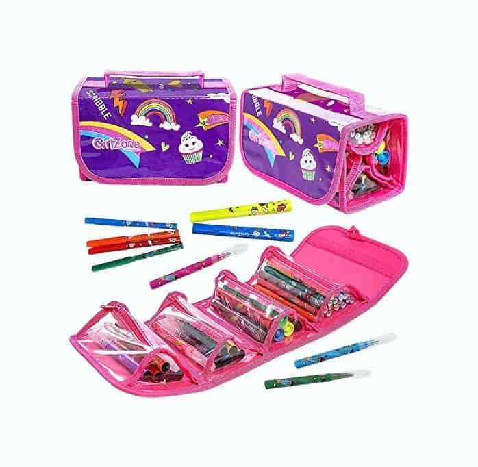 Fruit Scented Markers & Pencil Case