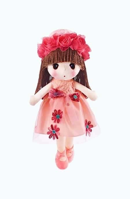 Flower Fairy Plush Toy Doll