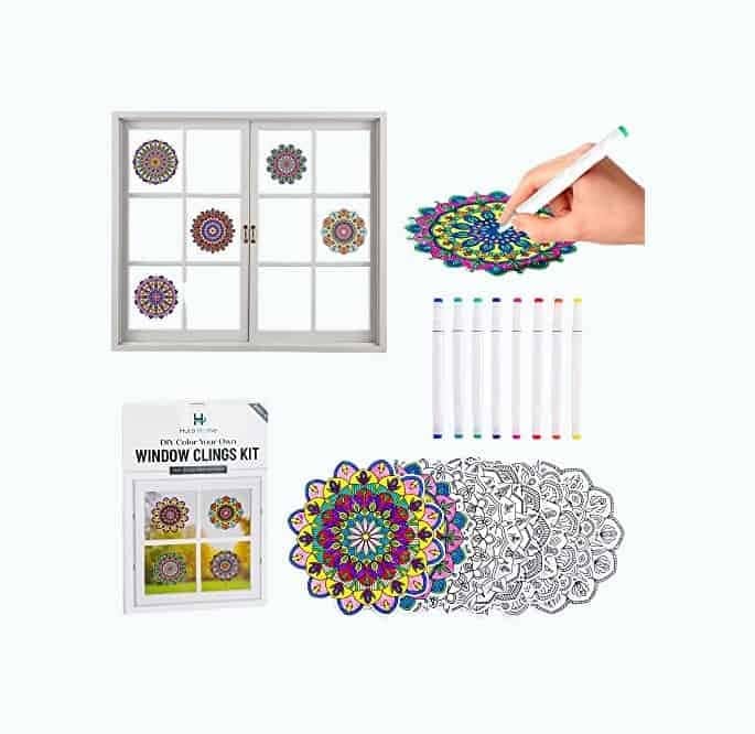 Mandala Suncatcher DIY Kit