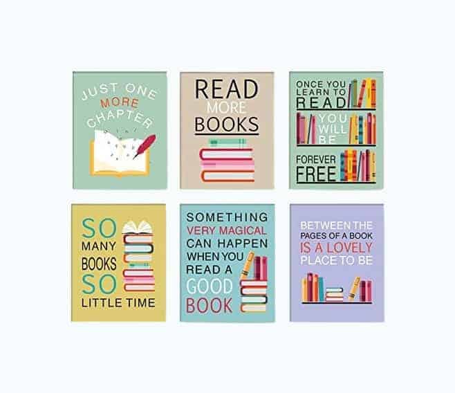 Book-Inspired Pastel Posters