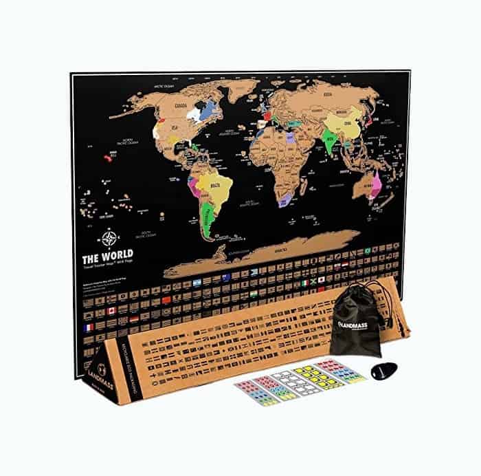 Scratch Off World Map