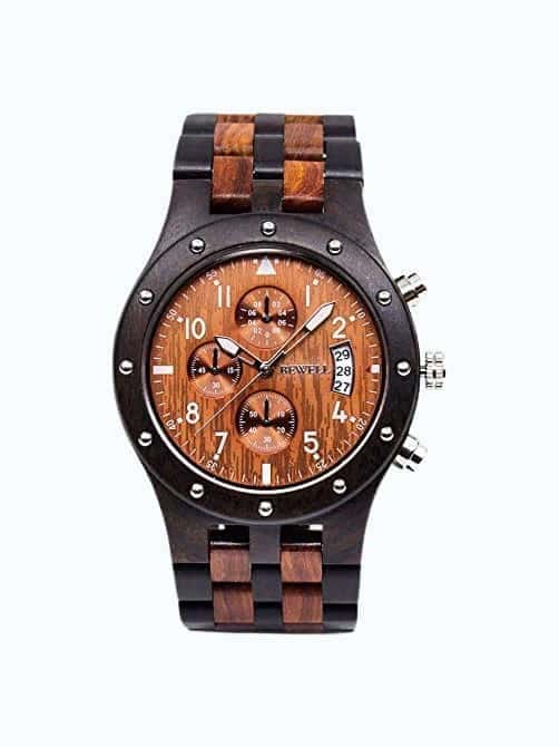 Wooden Wristwatch For Men