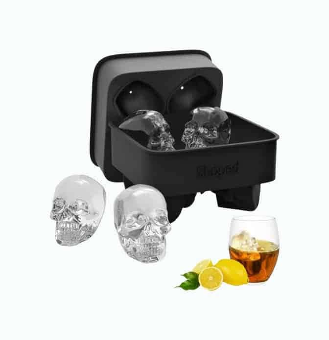 3D Skull Ice Mold Tray