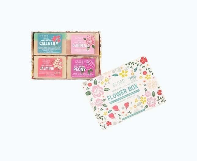 Flower Soaps Set