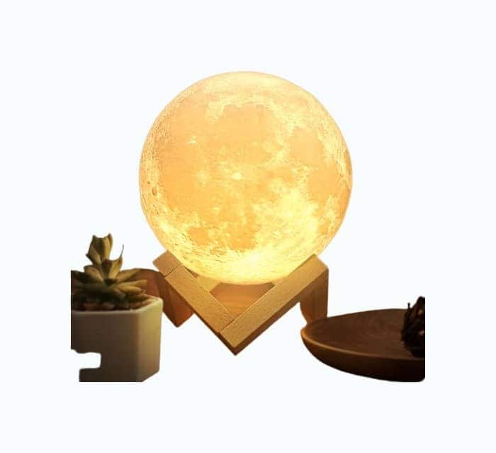 3D Dimmable Moon Lamp