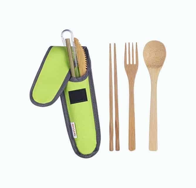 Sustainable Bamboo Travel Utensil Set