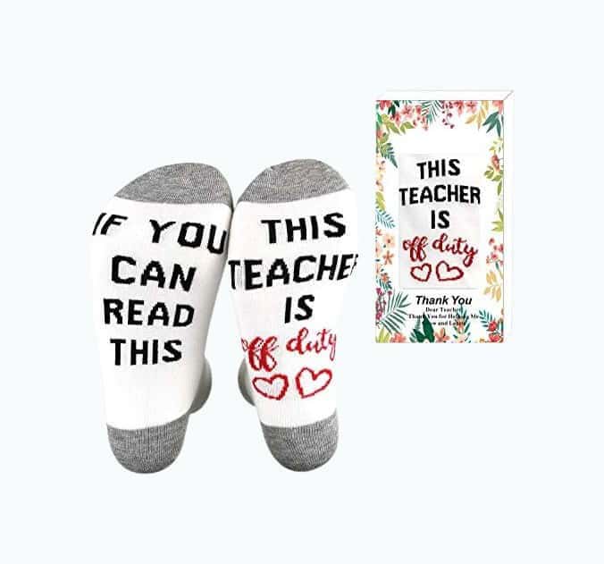 Funny Teacher Socks