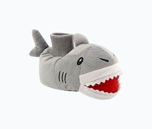 Plush Shark Slippers