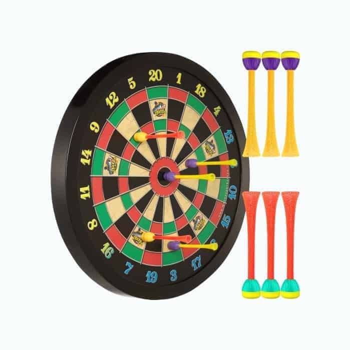 Kid-Safe Indoor Magnetic Dart Board