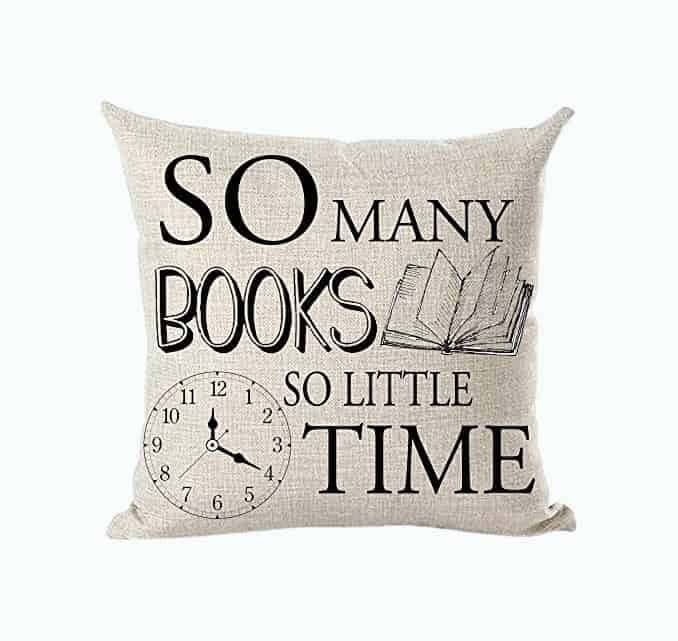 Reading Room Throw Pillow