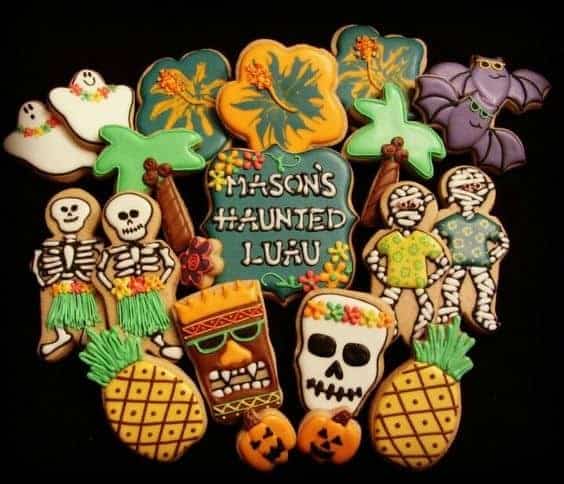 23 | HAUNTED LUAU SUGAR COOKIES