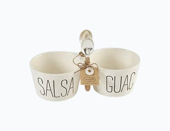 Guacamole and Salsa Serving Dish Sets