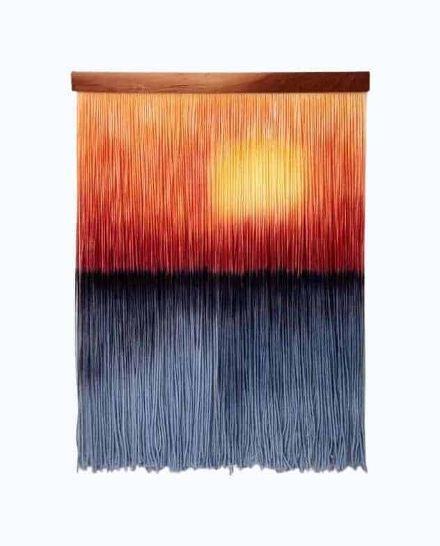 Ocean Sunset Tapestry