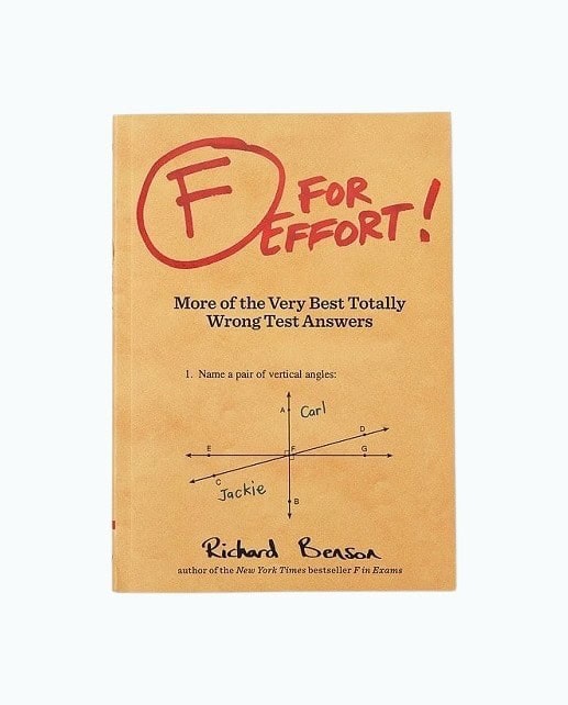 F For Effort Book