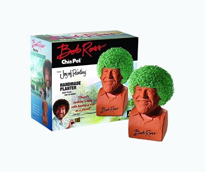 Bob Ross Chia Pet