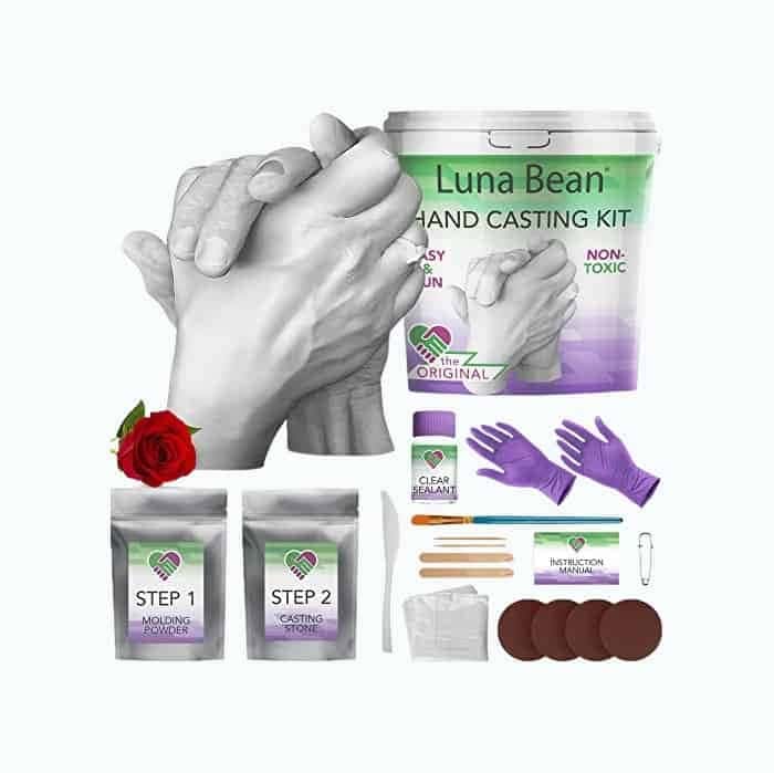 Luna Bean Keepsake Hands Casting Kit