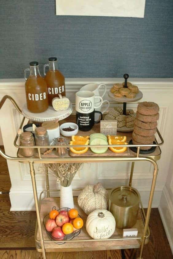 07 | APPLE CIDER BAR CART