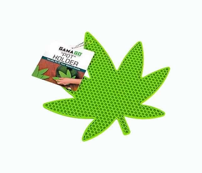 Pot Leaf Shaped Pot Holder