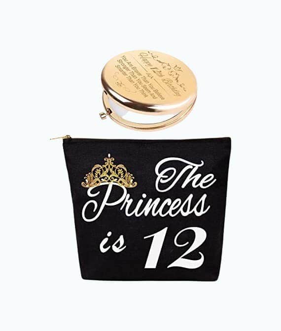 12th Birthday Makeup Bag