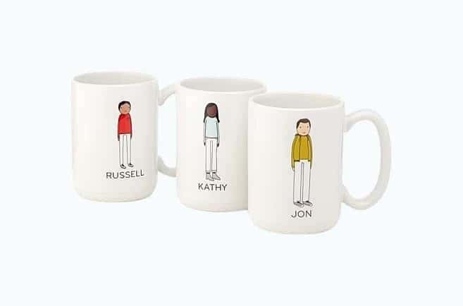 Personalized Family Mug Set