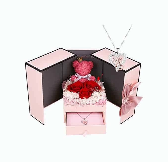 Preserved Rose Gift Set