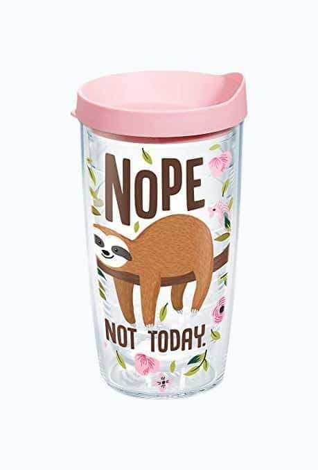 Tervis Sloth Nope Not Today Insulated Tumbler