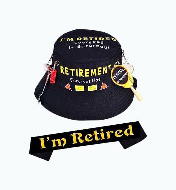 Retirement Party Survival Hat