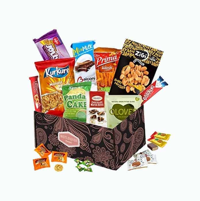 International Snacks Gift Basket