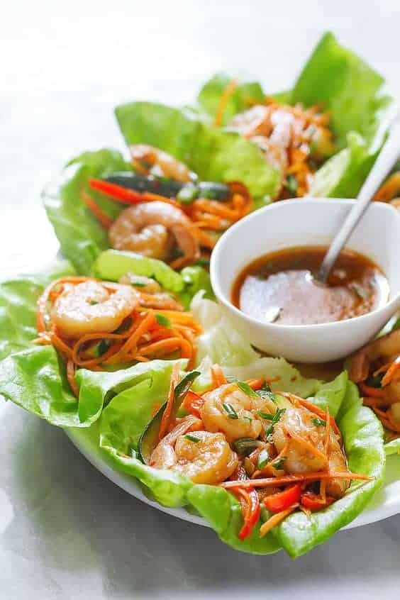 07 | SHRIMP LETTUCE WRAPS