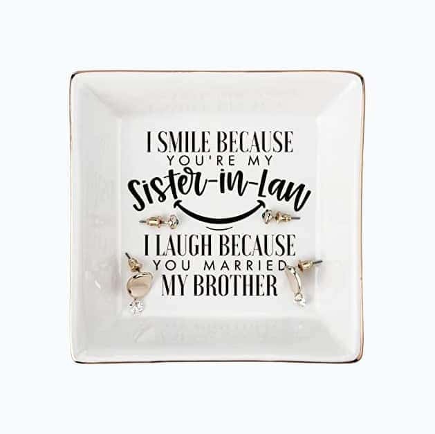 Sister-In-Law Trinket Dish